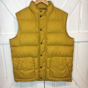 Men’s Lands’ End Down Vest Large 42-44